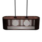 Luminária Pendente Veneza Modelo Ripado