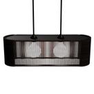 Luminária Pendente Veneza Modelo Ripado