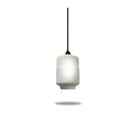 Luminária Pendente Vidro Botijão Opalino - Luminária Pendente Vidro Botijão Opalino -