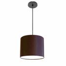 Luminária Pendente Vivare Free Lux Md-4107 Cúpula em Tecido 25x20cm Luminária Pendente Vivare Free Lux Md-4107 Cúpula em Tecido 25x20cm