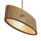 Luminária Pendente Zepelim Modelo Ripado -