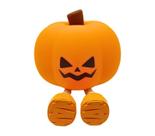 Luminária Pequena Abóbora em Silicone Abajur Decoração Halloween Recarregável