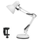 Luminaria pixar Mesa Articulada Escritorio regulavel Leitura Base metal Articulavel Branca