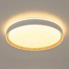 Luminária Plafon Chamfer (d)40cm (a)7,5cm 1xled Integrado 24w 3000k 1400lm Ip20