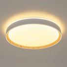 Luminária Plafon Chamfer (d)50cm (a)8cm 1xled Integrado 36w 3000k 2300lm Ip20