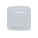 Luminária Plafon Cristal Duplo Quadrada 43x43 30W/60W Multicor Bivolt - Ilumina