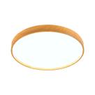 Luminária Plafon Cristallux Bambu Redondo 20W Com Controle