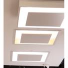 Luminária Plafon Ghost 49x49cm Led 17w 3000k Ip20