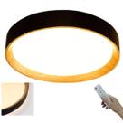Luminaria Plafon LED 3 Tons Controle Remoto Quarto Sala Trabalho Moderno Iluminaçao Ambiente Decorativo