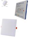 Luminária Plafon Led Borda Infinita 50W Embutir Quadrada Bivolt Frio 6500k 30cm x 30cm Ilumimax