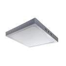 Luminária Plafon LED Quadrado 30x30 cm 24W Branco Frio 6500K Sobrepor Bivolt Kit 2 Unidade Luminária Plafon LED Quadrado 30x30 cm 24W Branco Frio 6500K Sobrepor Bivolt Kit 2 Unidade