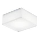 Luminária Plafon LED Sobrepor 10W 18cm Quadrado White Bronzearte 127V