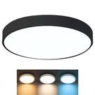 Luminaria Plafon Led Sobrepor 3 Tons Teto Moderno Decoraçao Empresa Quarto Residencial Iluminação Sala Escritorio