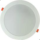 Luminária Plafon Redonda De Embutir 18w 6500k Lorben