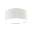 Luminária Plafon Redondo Cúpula em Tecido 30x15 Luminária Plafon Redondo Cúpula em Tecido 30x15
