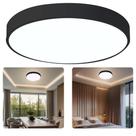 Luminaria Plafon Sobrepor 3 Tons Teto Moderno Led Decoração Iluminação Escritorio Empresa Sala Quarto Residencial