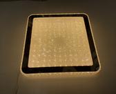 Luminária Plafon sobrepor acrílico cristal espelhado 40cm