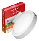 Luminaria Plafon Sobrepor Redondo Led 18w Branco Frio 6500k Bivolt 127/220v Ourolux