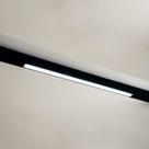 Luminária Plafon System Preto 2,2cm X 59,8cm X 4,4cm 1xled Integrado 18w 4000k 600lm Ip20