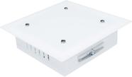 Luminária plafon taschibra quadrado emb/sob zimbro 28x28cm Luminária plafon taschibra quadrado emb/sob zimbro 28x28cm