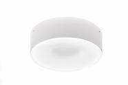 Luminária plafon taschibra sushi led 40w 6500k branca/preto