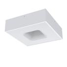 Luminária plafon taschibra waffle 4xe27 branca/preta