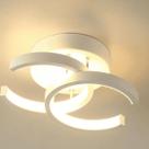 Luminaria Plafon Teto Pendente Quadrado Luz Led Sobrepor 22w Quarto Sala Corredor Banheiro - Luminaria Plafon Teto Pendente Quadrado Luz Led Sobrepor 22w Quarto Sala Corredor Banheiro -