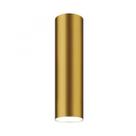 Luminária Plafon Viena Tubo 30cm Woods Amarelo/Dourado Luminária Plafon Viena Tubo 30cm Woods Amarelo/Dourado