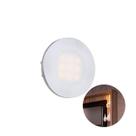 Luminária Point Pontual Circular de Acrílico 3000k Branco Quente Com 9 Super Leds Bivolt Nuze Luminária Point Pontual Circular de Acrílico 3000k Branco Quente Com 9 Super Leds Bivolt Nuze