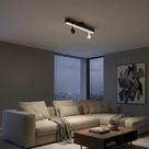Luminaria pontual Sobrepor 50cm com 2 Spots Linear Baby 110v ou 220v