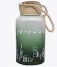 Luminaria Pote Led Friends Zona Criativa