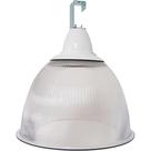 Luminaria Prismatica Bezelux 16'' Com Gancho Branca E27 Bzg16Br2 Luminaria Prismatica Bezelux 16'' Com Gancho Branca E27 Bzg16Br2