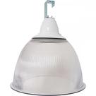 Luminaria Prismatica Bezelux 16'' Com Gancho Branca E27 Bzg16Br2 Luminaria Prismatica Bezelux 16'' Com Gancho Branca E27 Bzg16Br2