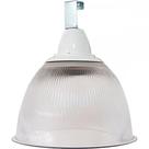 Luminaria Prismatica Bezelux 22'' Com Gancho Branco E27 Bzg22Br2