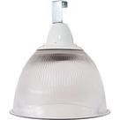 Luminaria Prismatica Bezelux 22'' Com Gancho Branco E27 Bzg22Br2 Luminaria Prismatica Bezelux 22'' Com Gancho Branco E27 Bzg22Br2