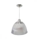 Luminaria Prismatica Bezelux 22'' Com Pendente Escovado Reforcado E40 Bzsf22Ec4 Luminaria Prismatica Bezelux 22'' Com Pendente Escovado Reforcado E40 Bzsf22Ec4