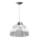 Luminária Prismática Pendente Acrílico 12" E27