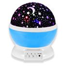 Luminária Projetor Estrelas Abajur Azul 12,5cm
