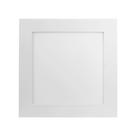 LUMINÁRIA QUADRADA 25W 300x300mm 4000K 40 120 Bivolt 1760lm