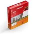 Luminaria Quadrada Sobrepor Sensor Presença 18 Watts 6500k Branco Frio OUROLUX