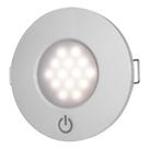 Luminária Redonda Em Inox Touch De Embutir Interior 12/24V