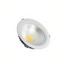 Luminária Redonda Modelo Super LEDCOB Potência 15w Temperatura Da Luz 3000k Bivolt - FLC Luminária Redonda Modelo Super LEDCOB Potência 15w Temperatura Da Luz 3000k Bivolt - FLC