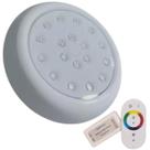Luminária Refletor Power Led Piscina 18w Rgb controlador controle varias cores