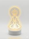 Luminária Religiosa Nossa Senhora Aparecida Acrílico Led
