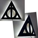 Luminária Relíquia da Morte Harry Potter 33cm