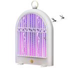 Luminaria Repelente Armadilha Luz Ultravioleta Mata Pega Mosquito Insetos Moscas Usb Portatil Gancho Pendurar