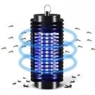 Luminária Repelente de Mosquitos Pernilongo Elétrica Bivolt Luz Azul Led UV Eficaz Mata Mosquito Killer Design Compacto Portátil Atrai Elimina Insetos