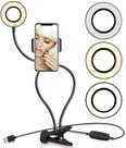 Luminária Ring Light Youtuber Suporte Celular Selfie