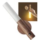 Luminaria Sensor Presença Movimento Bastao Led Base Magnetica Usb Recarregabel Iluminaçao Decoraçao Casa Jardim Predio