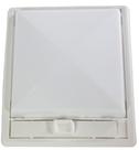 Luminária Simples Econômica Arcon 14655 com Lente Branca